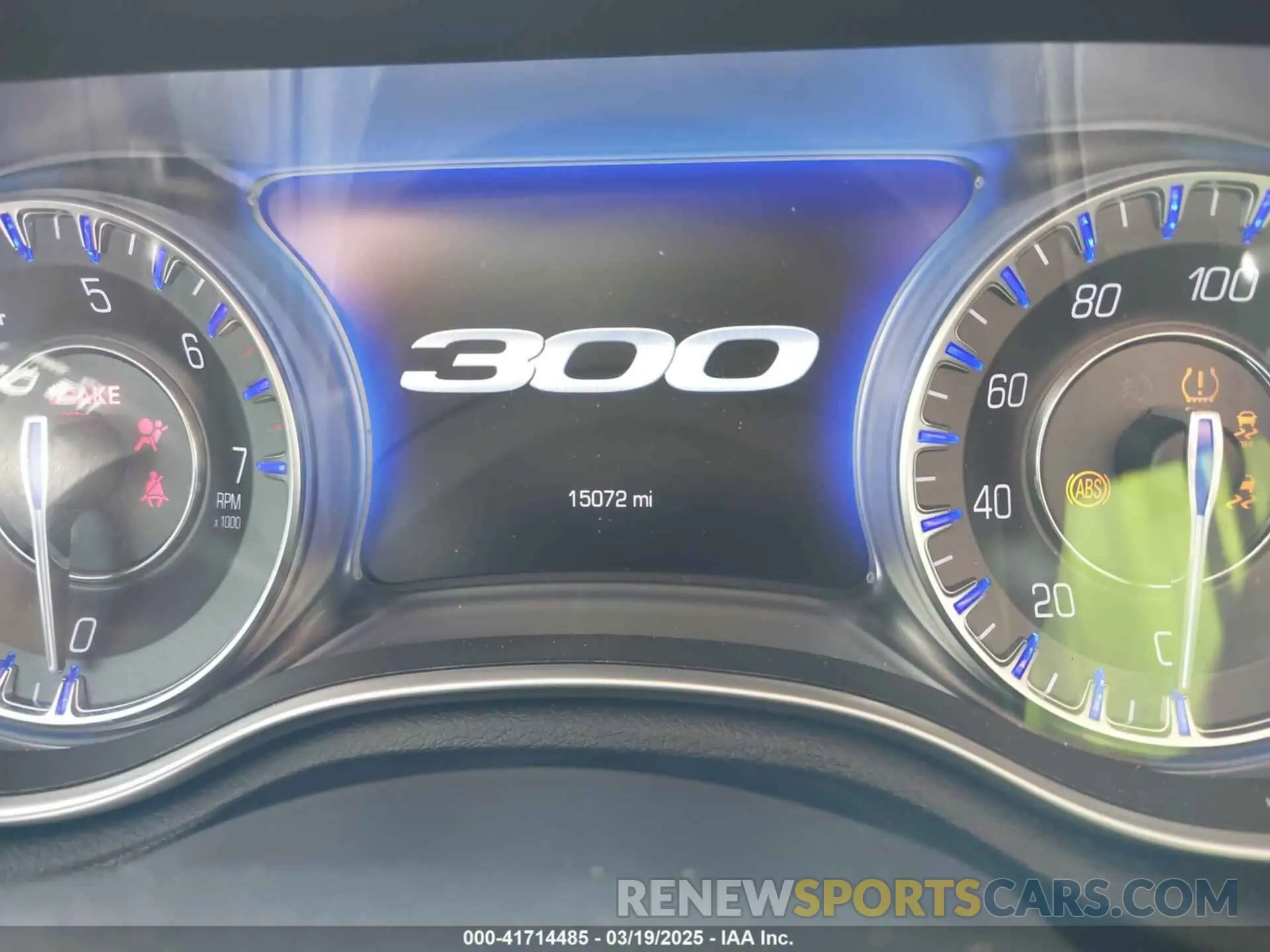 7 fotografías del automóvil dañado 2C3CCAAGXPH664953 CHRYSLER 300 2023