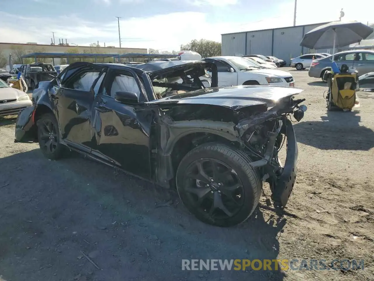 4 fotografías del automóvil dañado 2C3CCABGXPH633328 CHRYSLER 300 2023