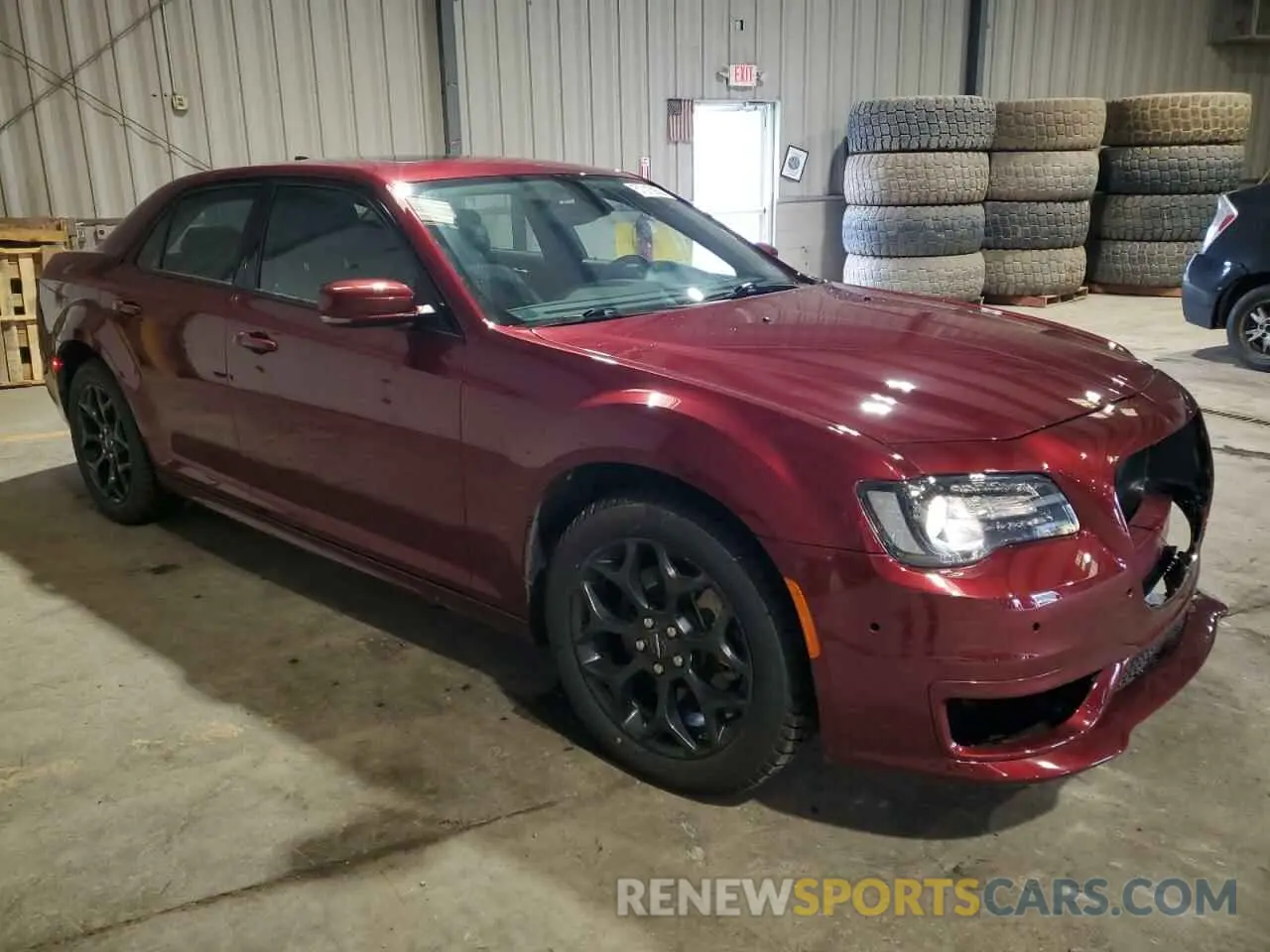 4 fotografías del automóvil dañado 2C3CCASG4PH581050 CHRYSLER 300 2023