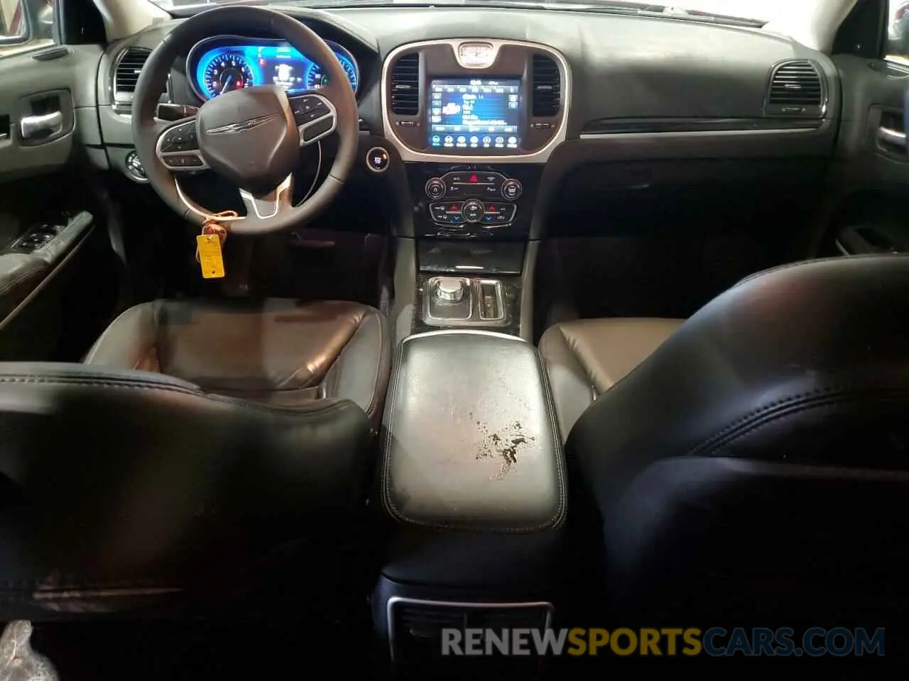 8 fotografías del automóvil dañado 2C3CCASG4PH581050 CHRYSLER 300 2023