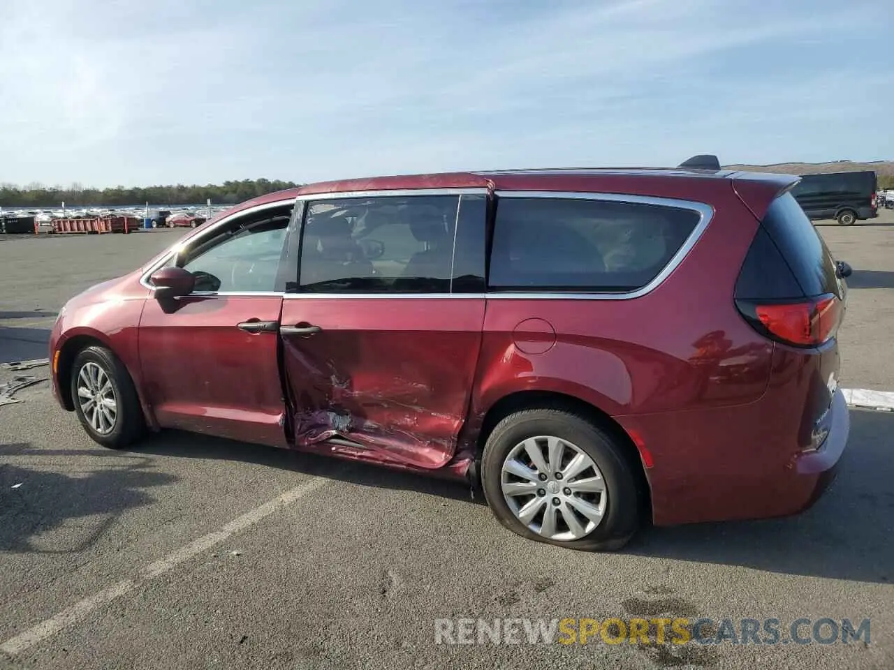 2 fotografías del automóvil dañado 2C4RC1AG0LR223942 CHRYSLER MINIVAN 2020