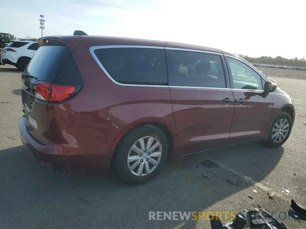 3 fotografías del automóvil dañado 2C4RC1AG0LR223942 CHRYSLER MINIVAN 2020