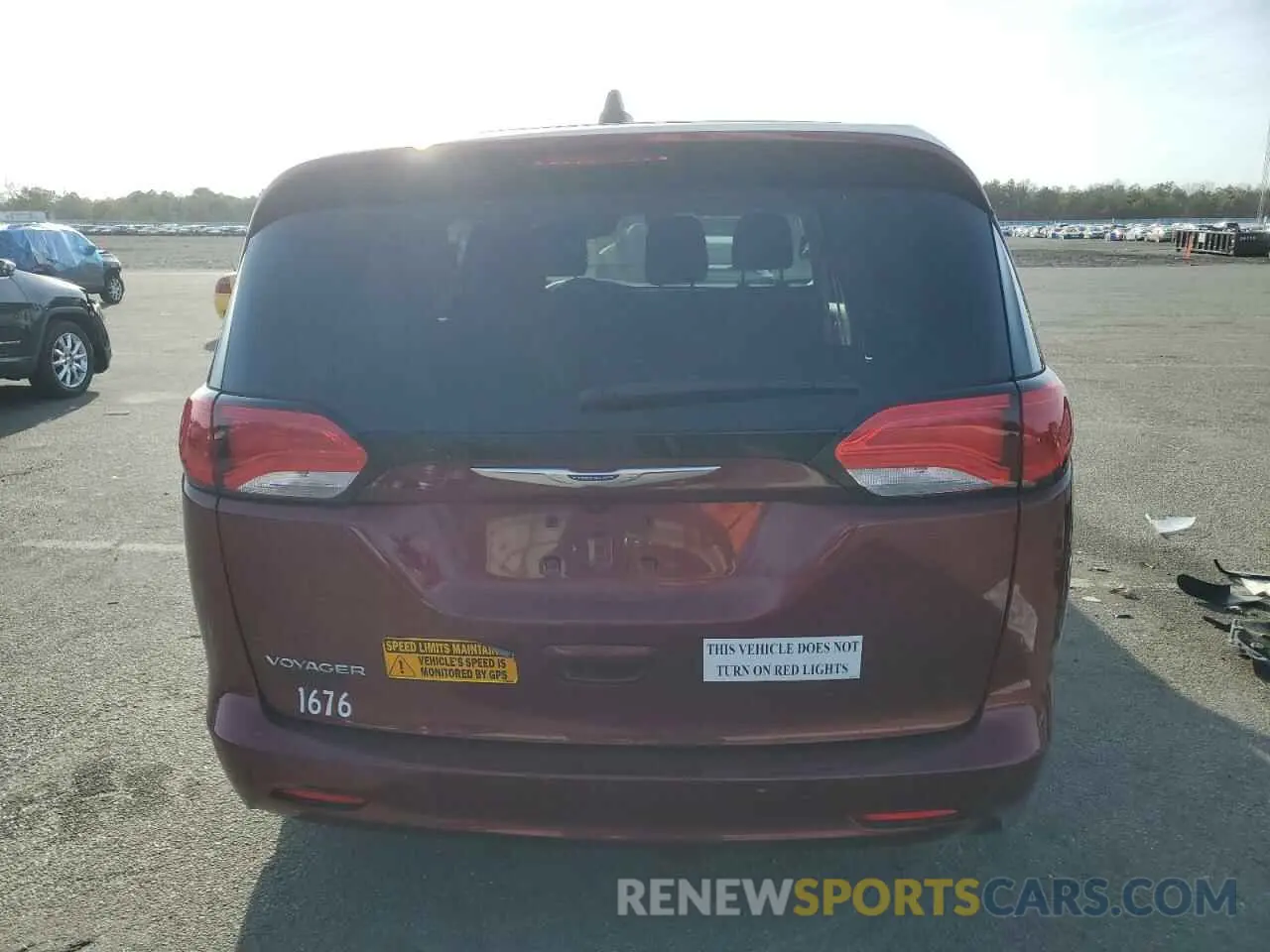 6 fotografías del automóvil dañado 2C4RC1AG0LR223942 CHRYSLER MINIVAN 2020
