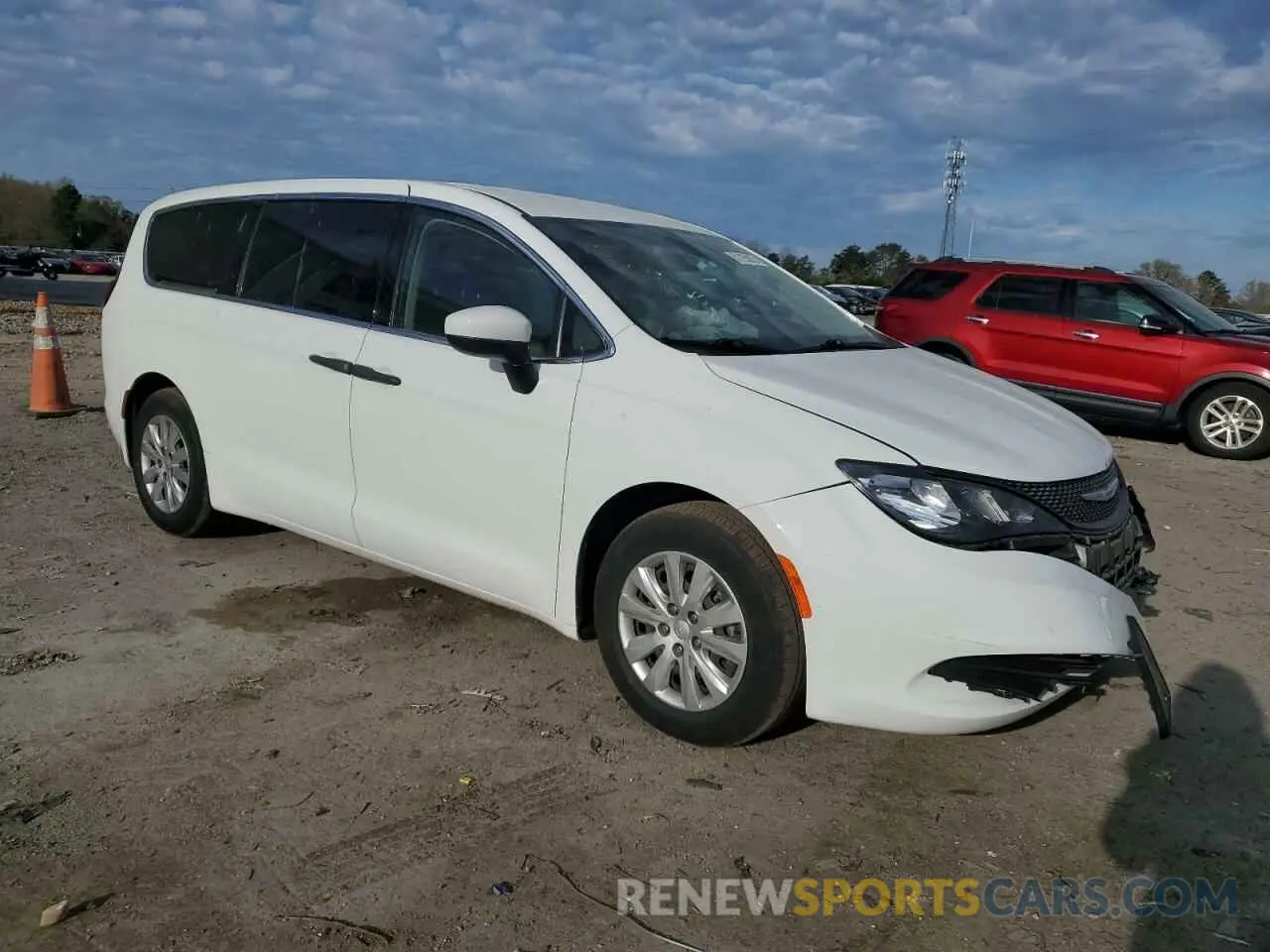 4 fotografías del automóvil dañado 2C4RC1AG7LR249213 CHRYSLER MINIVAN 2020