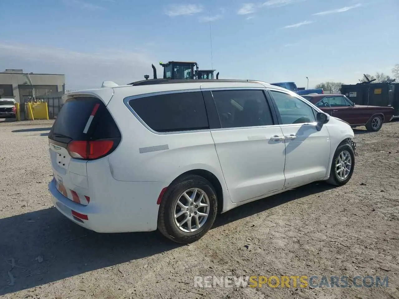 3 fotografías del automóvil dañado 2C4RC1DG1LR268285 CHRYSLER MINIVAN 2020