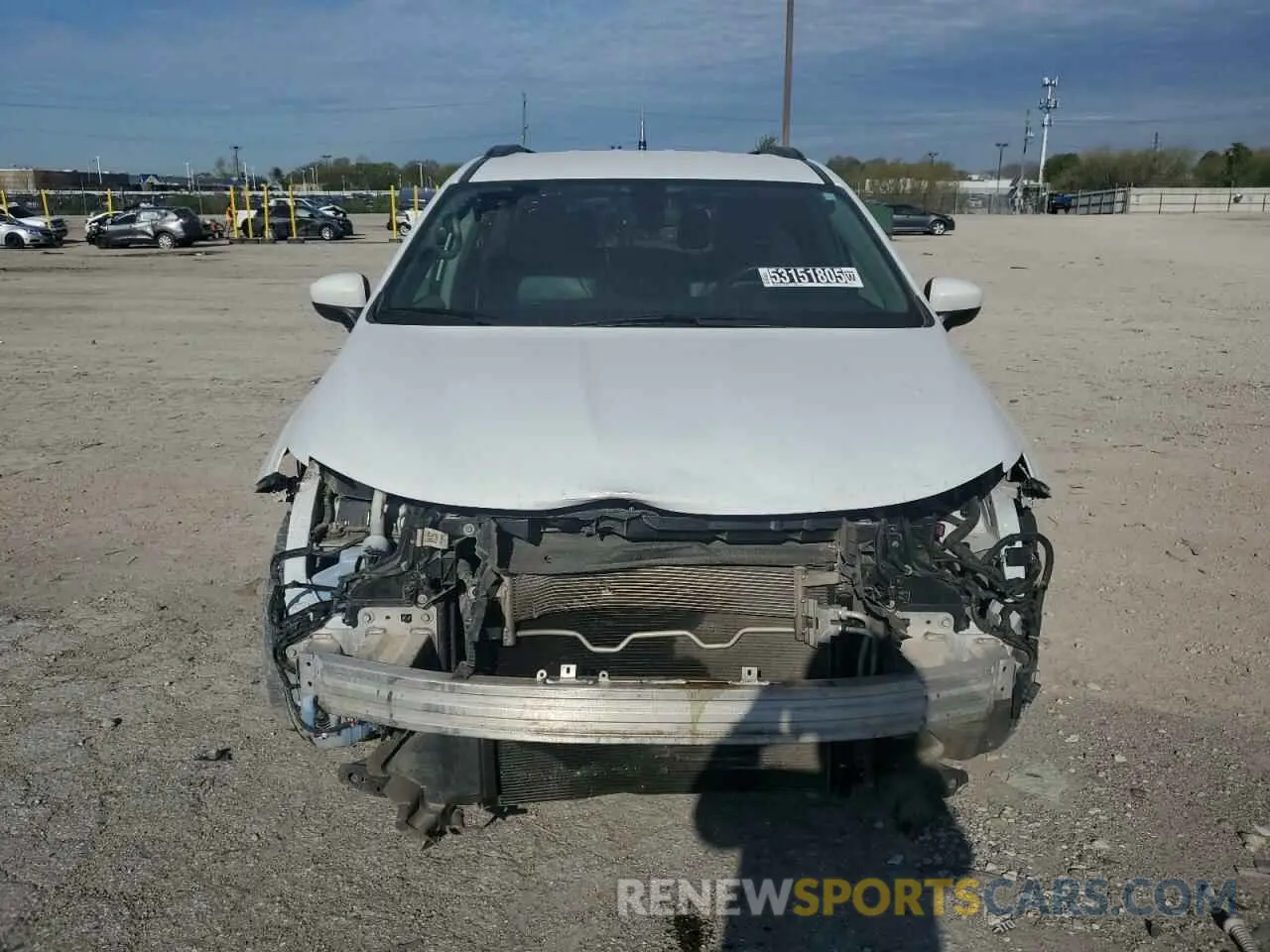 5 fotografías del automóvil dañado 2C4RC1DG1LR268285 CHRYSLER MINIVAN 2020