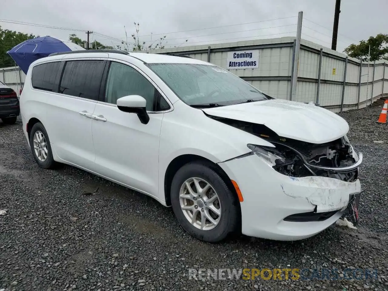 4 fotografías del automóvil dañado 2C4RC1DG5LR261128 CHRYSLER MINIVAN 2020