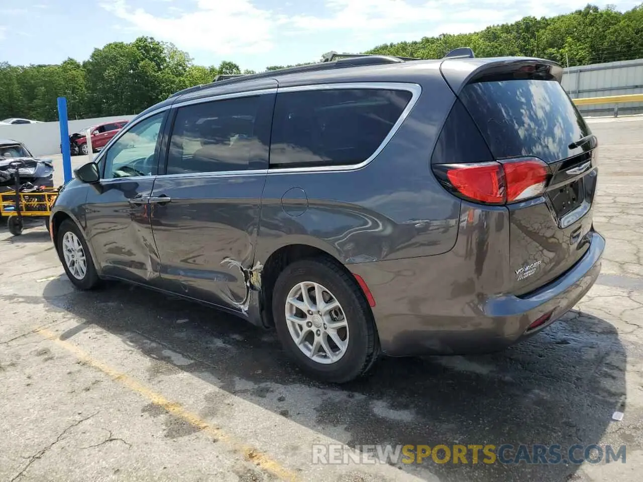 2 fotografías del automóvil dañado 2C4RC1DG9LR157824 CHRYSLER MINIVAN 2020