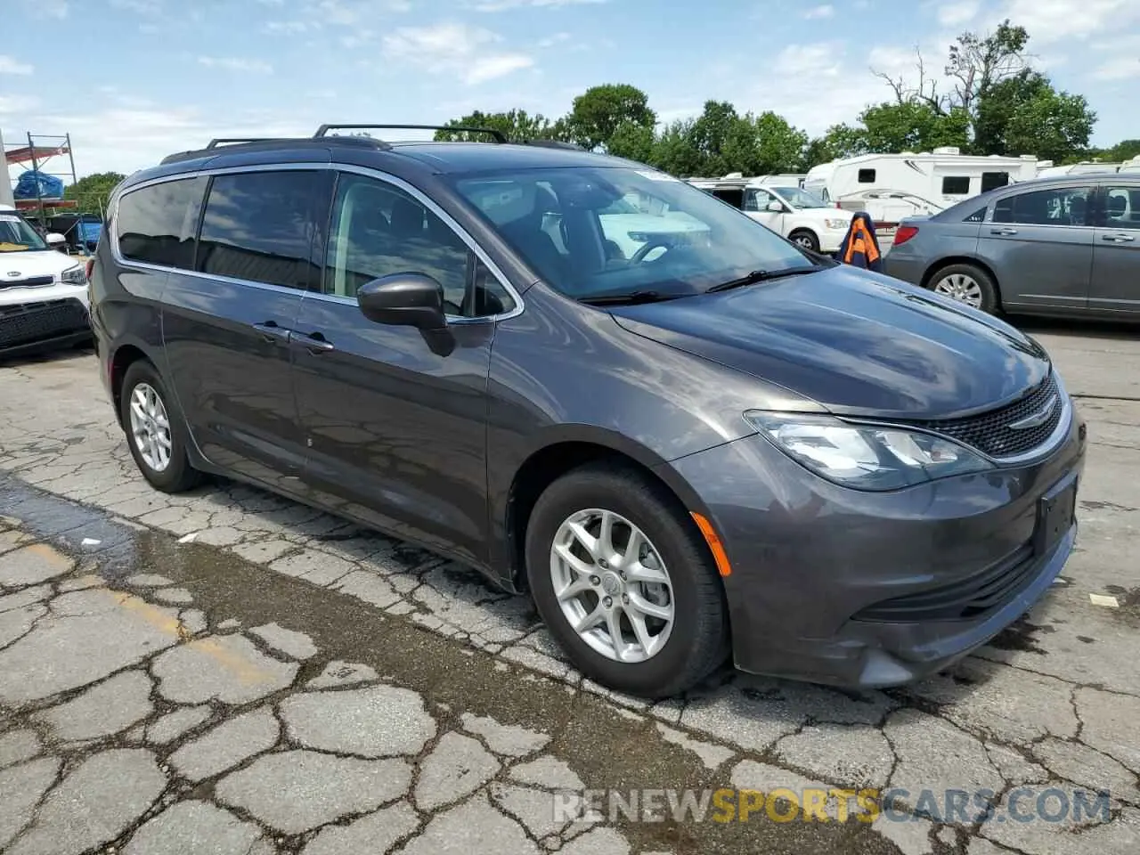 4 fotografías del automóvil dañado 2C4RC1DG9LR157824 CHRYSLER MINIVAN 2020