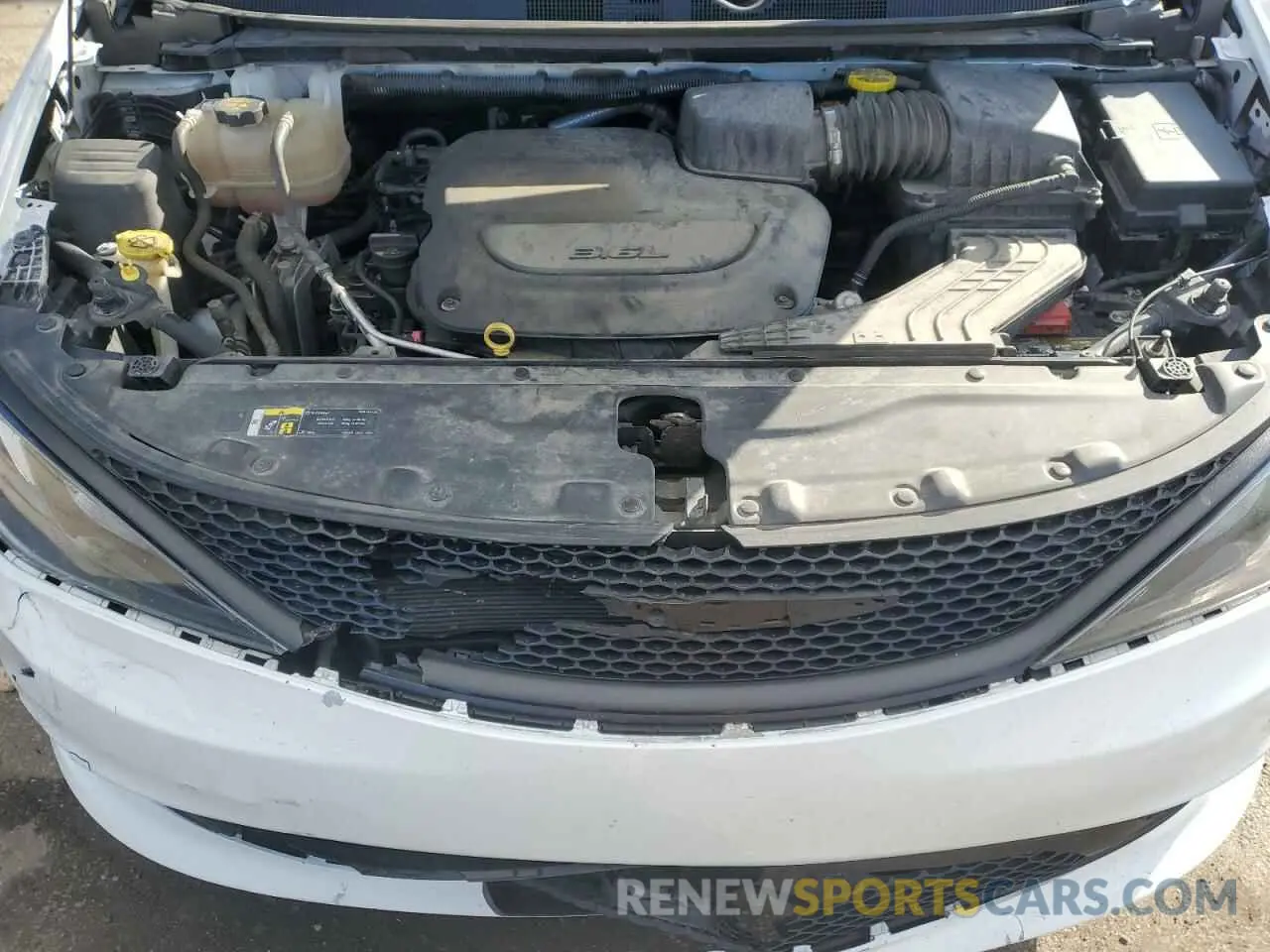 12 fotografías del automóvil dañado 2C4RC1AG2MR552403 CHRYSLER MINIVAN 2021