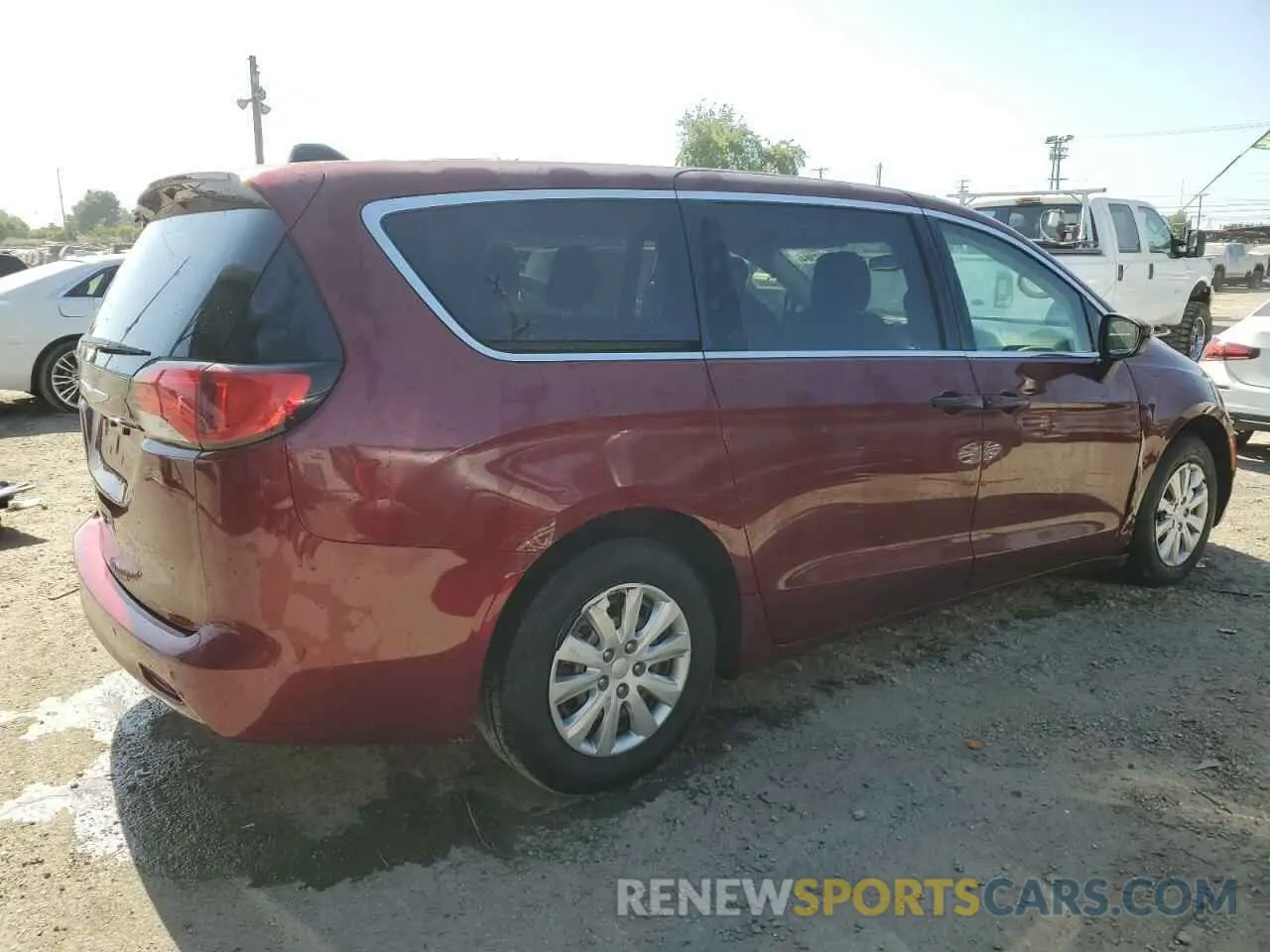 3 fotografías del automóvil dañado 2C4RC1AG4MR558297 CHRYSLER MINIVAN 2021