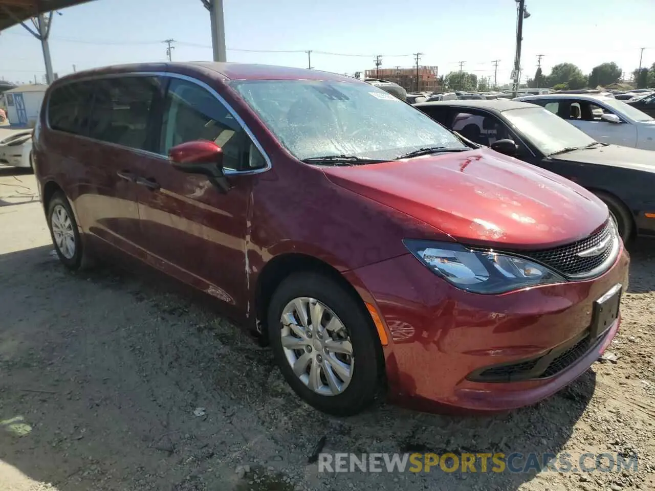 4 fotografías del automóvil dañado 2C4RC1AG4MR558297 CHRYSLER MINIVAN 2021