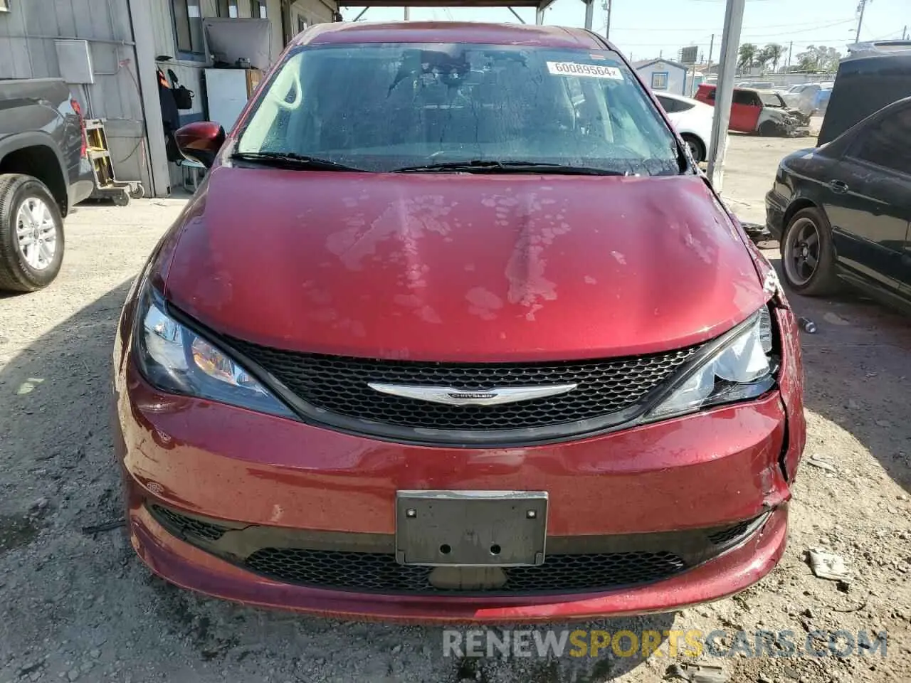 5 fotografías del automóvil dañado 2C4RC1AG4MR558297 CHRYSLER MINIVAN 2021
