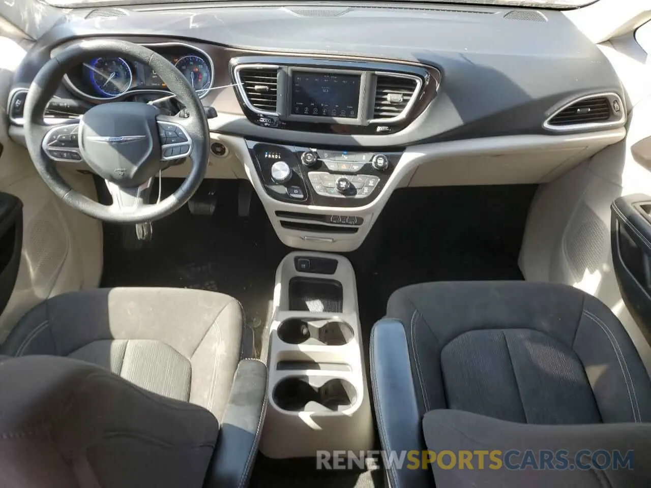 8 fotografías del automóvil dañado 2C4RC1AG4MR558297 CHRYSLER MINIVAN 2021