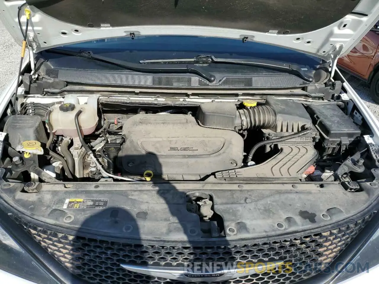 12 fotografías del automóvil dañado 2C4RC1AGXMR535221 CHRYSLER MINIVAN 2021