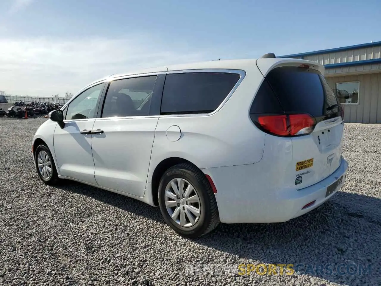 2 fotografías del automóvil dañado 2C4RC1AGXMR535221 CHRYSLER MINIVAN 2021