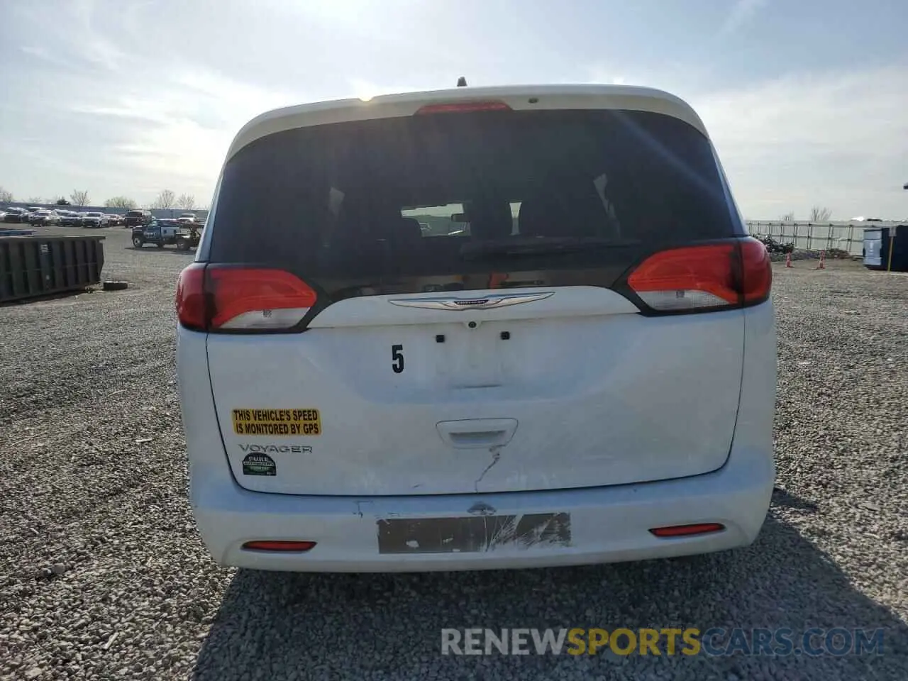 6 fotografías del automóvil dañado 2C4RC1AGXMR535221 CHRYSLER MINIVAN 2021