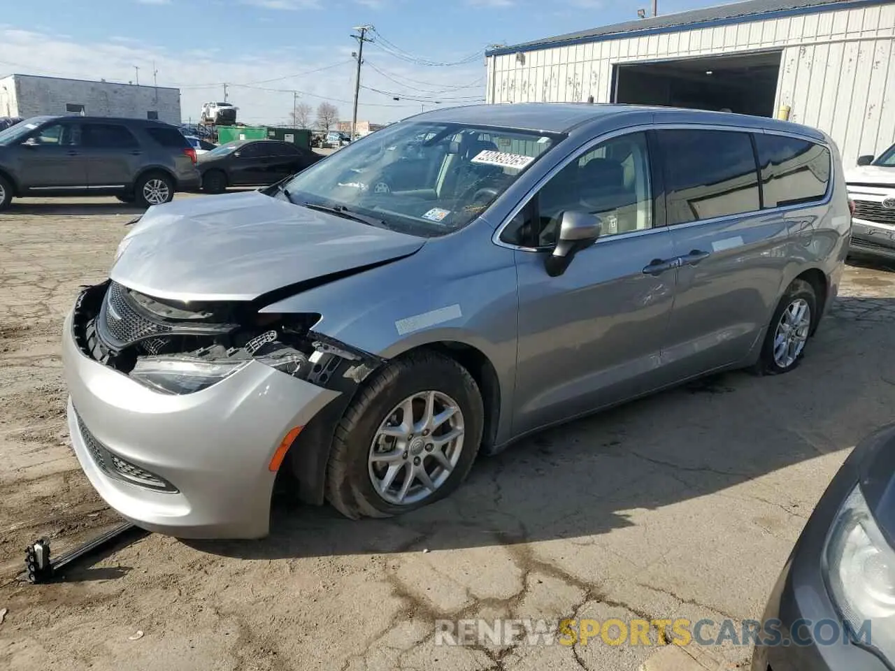 1 fotografías del automóvil dañado 2C4RC1CG1MR580285 CHRYSLER MINIVAN 2021