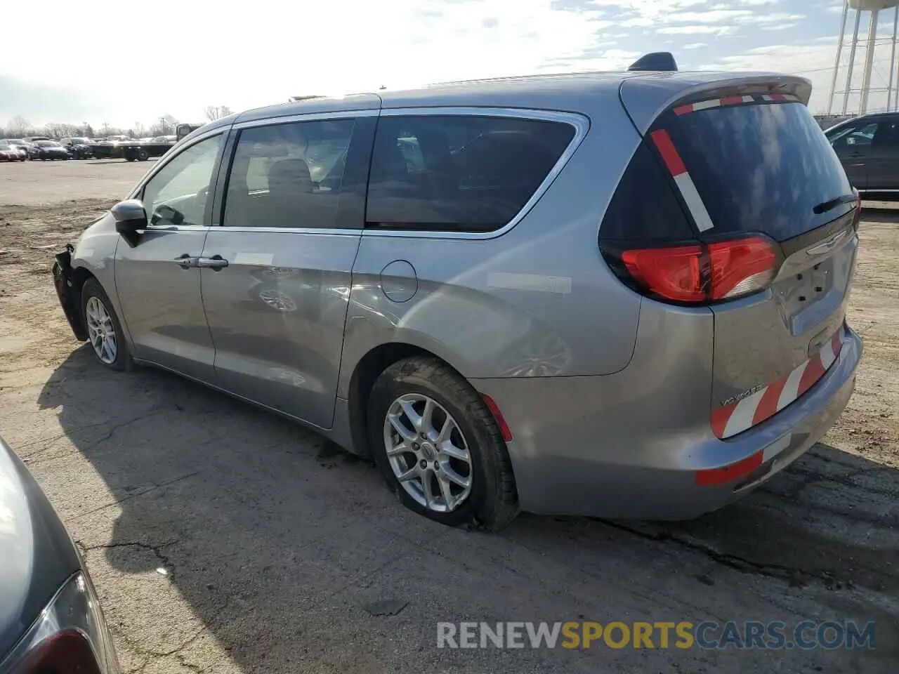 2 fotografías del automóvil dañado 2C4RC1CG1MR580285 CHRYSLER MINIVAN 2021