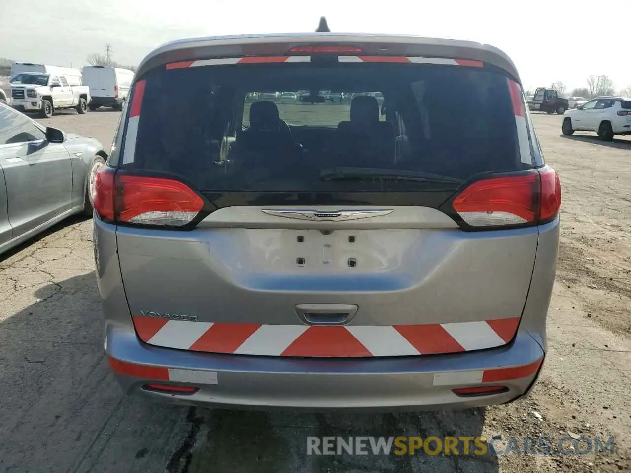 6 fotografías del automóvil dañado 2C4RC1CG1MR580285 CHRYSLER MINIVAN 2021