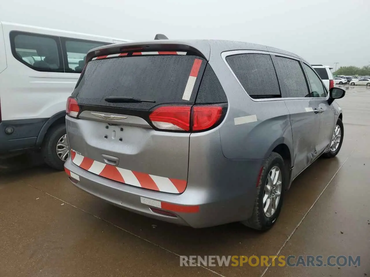 3 fotografías del automóvil dañado 2C4RC1CGXMR580270 CHRYSLER MINIVAN 2021