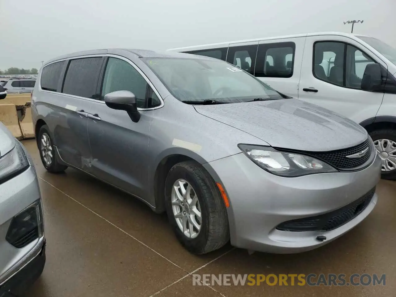 4 fotografías del automóvil dañado 2C4RC1CGXMR580270 CHRYSLER MINIVAN 2021