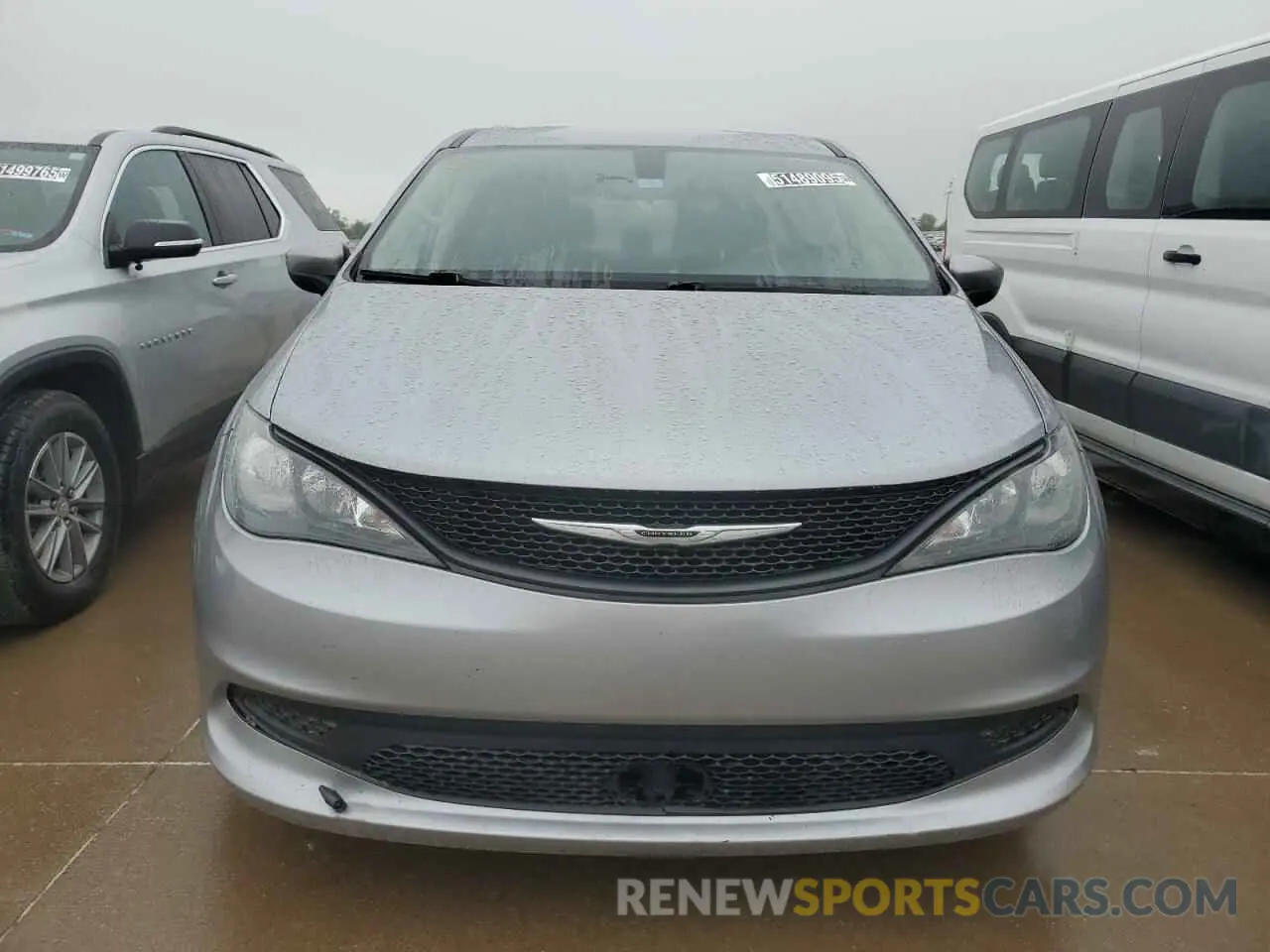 5 fotografías del automóvil dañado 2C4RC1CGXMR580270 CHRYSLER MINIVAN 2021