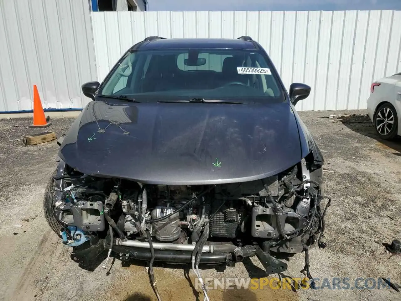 5 fotografías del automóvil dañado 2C4RC1DG0MR505902 CHRYSLER MINIVAN 2021