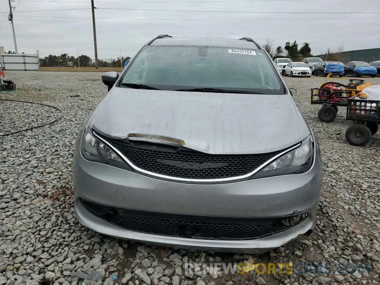 5 fotografías del automóvil dañado 2C4RC1DG0MR506340 CHRYSLER MINIVAN 2021