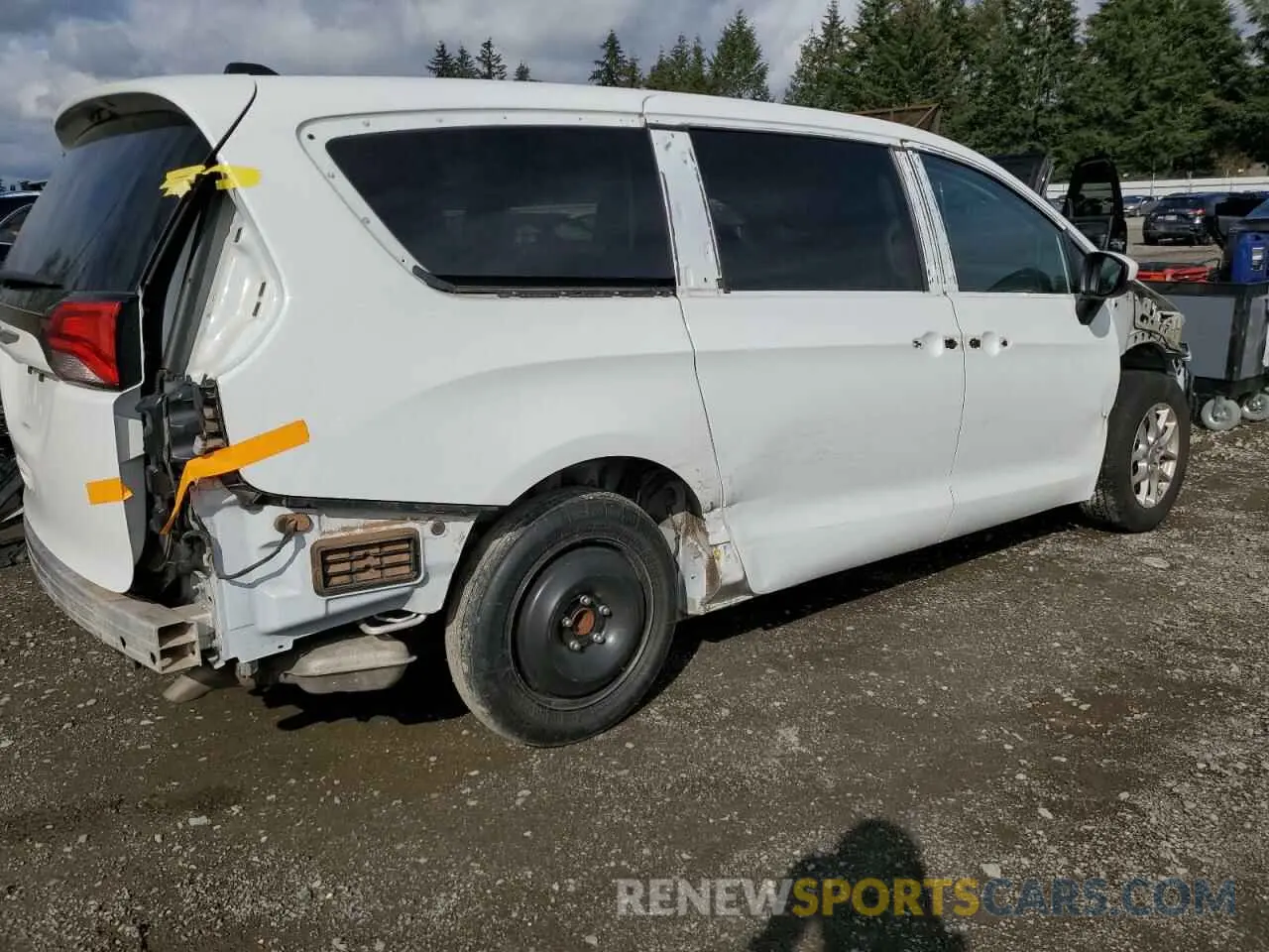 3 fotografías del automóvil dañado 2C4RC1DG0MR506578 CHRYSLER MINIVAN 2021