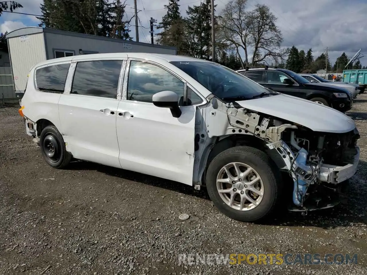 4 fotografías del automóvil dañado 2C4RC1DG0MR506578 CHRYSLER MINIVAN 2021