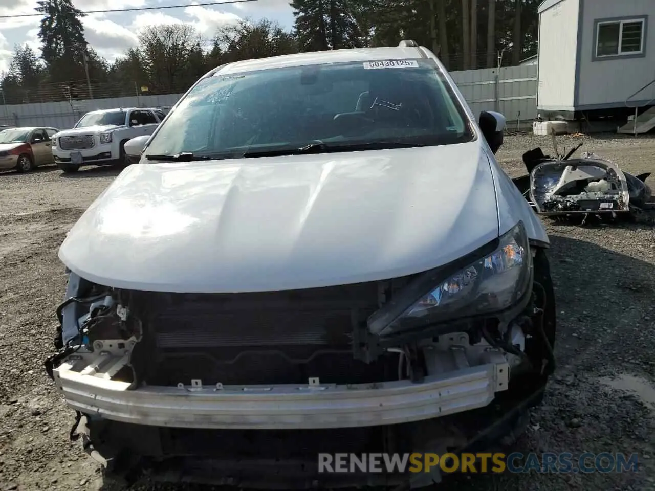 5 fotografías del automóvil dañado 2C4RC1DG0MR506578 CHRYSLER MINIVAN 2021