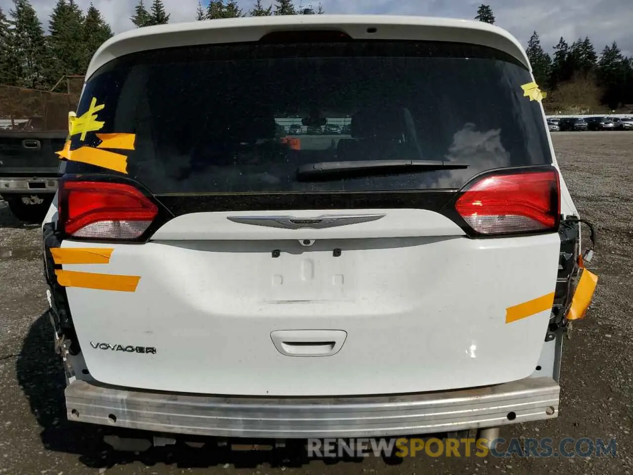 6 fotografías del automóvil dañado 2C4RC1DG0MR506578 CHRYSLER MINIVAN 2021