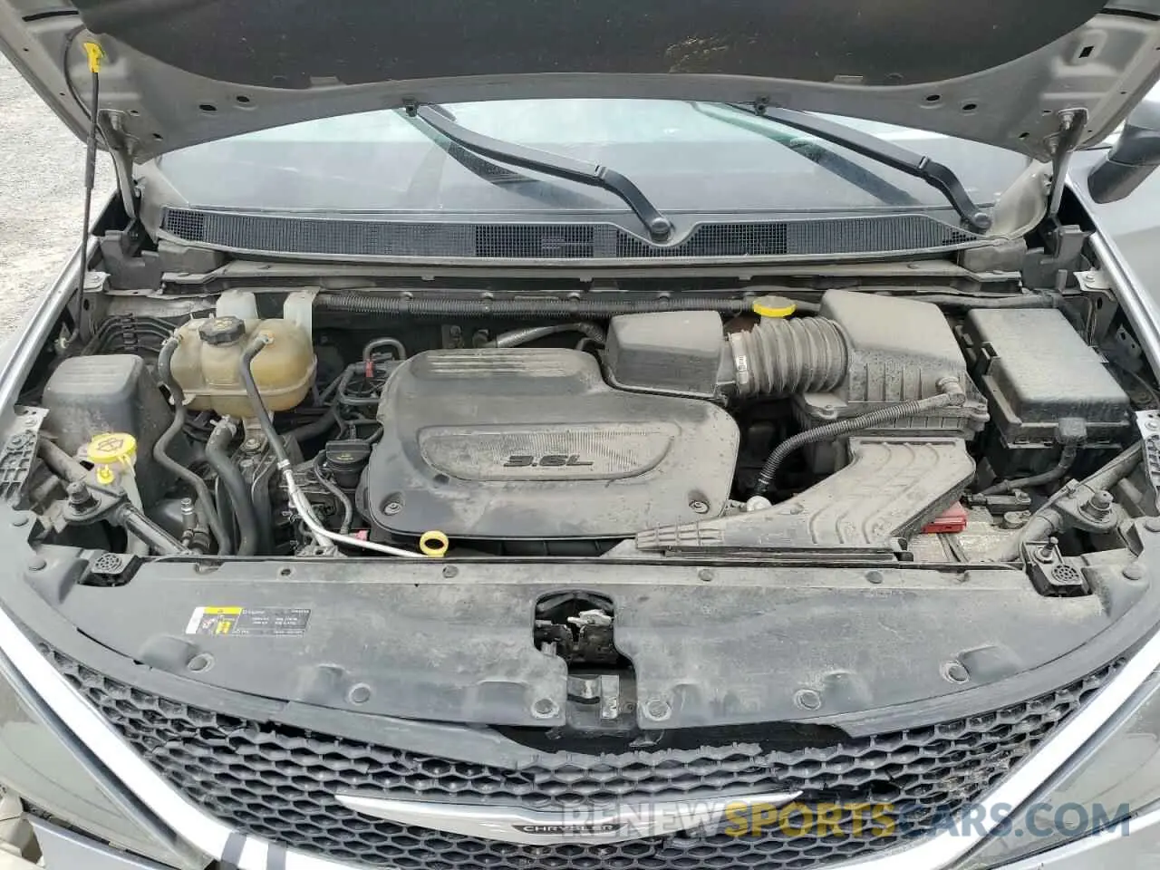 12 fotografías del automóvil dañado 2C4RC1DG0MR521145 CHRYSLER MINIVAN 2021