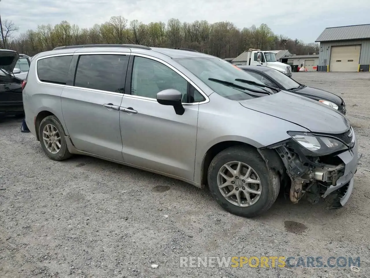 4 fotografías del automóvil dañado 2C4RC1DG0MR521145 CHRYSLER MINIVAN 2021