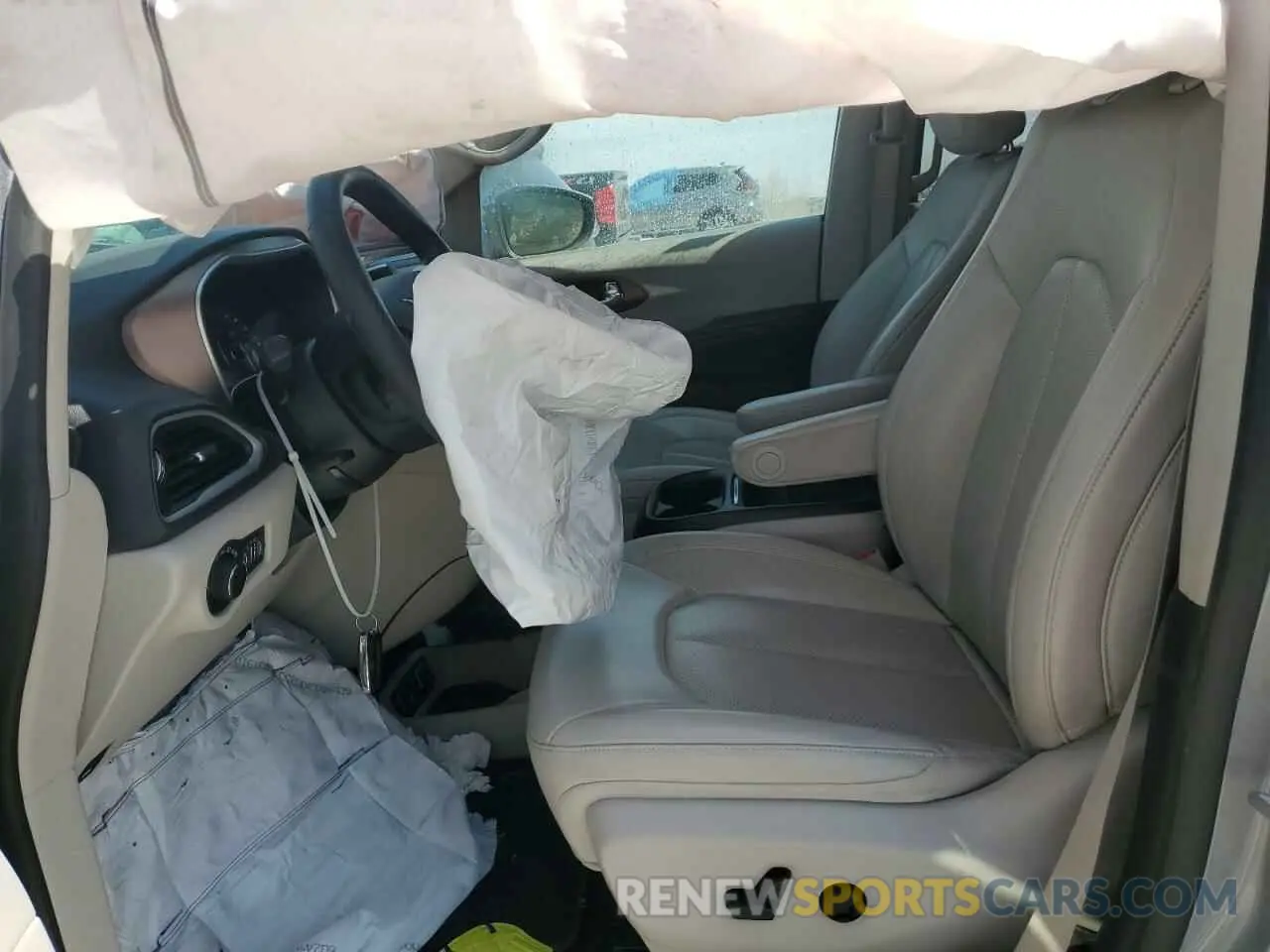 7 fotografías del automóvil dañado 2C4RC1DG0MR537880 CHRYSLER MINIVAN 2021