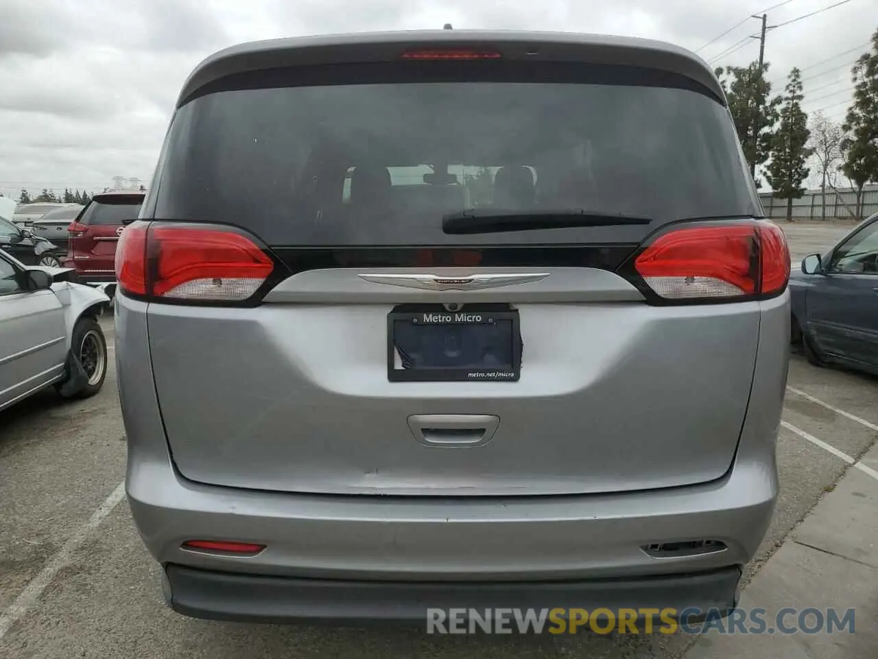 6 fotografías del automóvil dañado 2C4RC1DG0MR558048 CHRYSLER MINIVAN 2021
