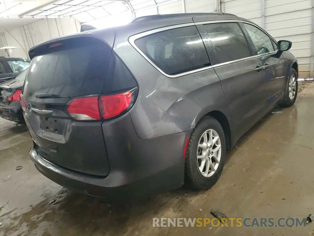 3 fotografías del automóvil dañado 2C4RC1DG1MR534485 CHRYSLER MINIVAN 2021