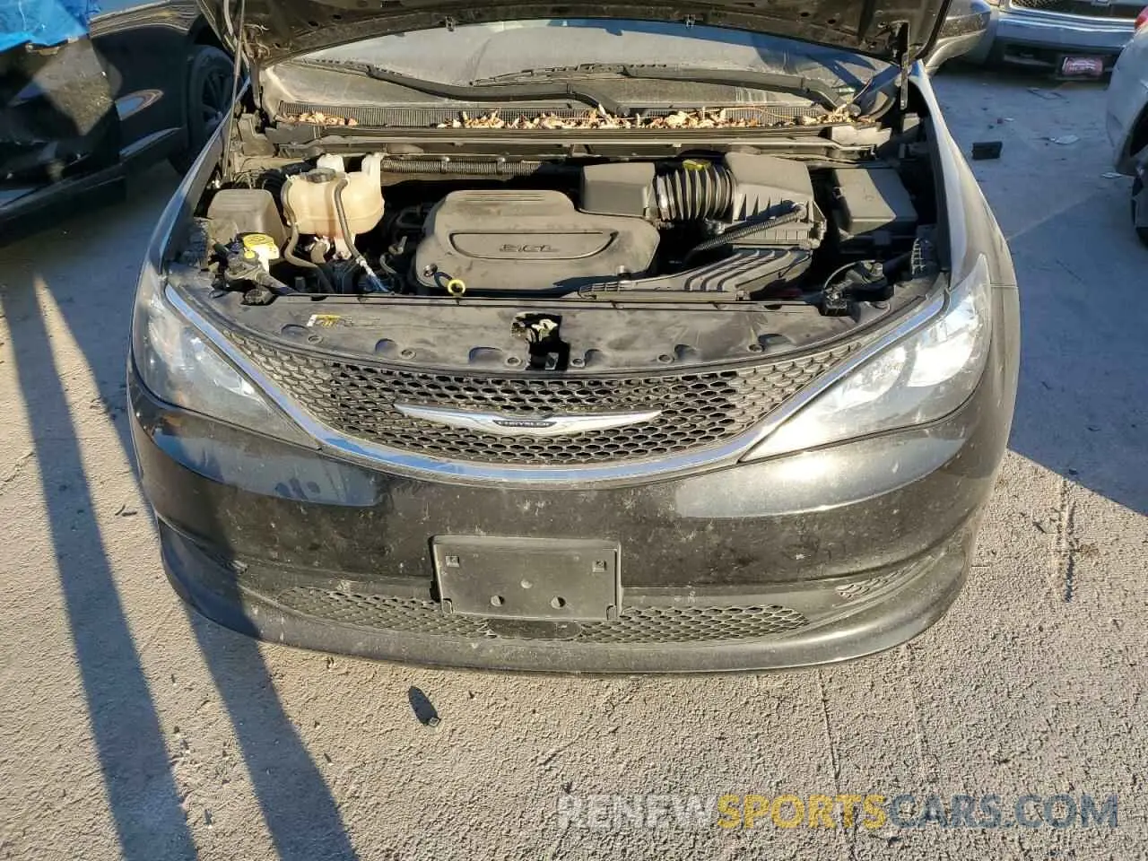 12 fotografías del automóvil dañado 2C4RC1DG1MR539220 CHRYSLER MINIVAN 2021