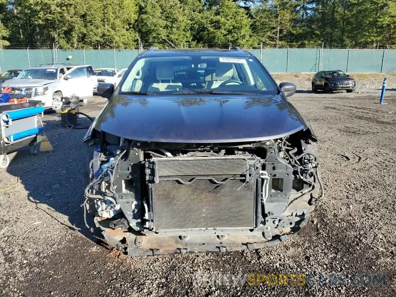 5 fotografías del automóvil dañado 2C4RC1DG1MR549844 CHRYSLER MINIVAN 2021