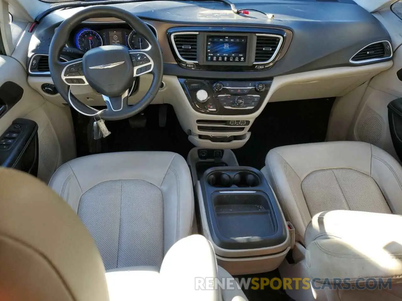 8 fotografías del automóvil dañado 2C4RC1DG1MR549844 CHRYSLER MINIVAN 2021