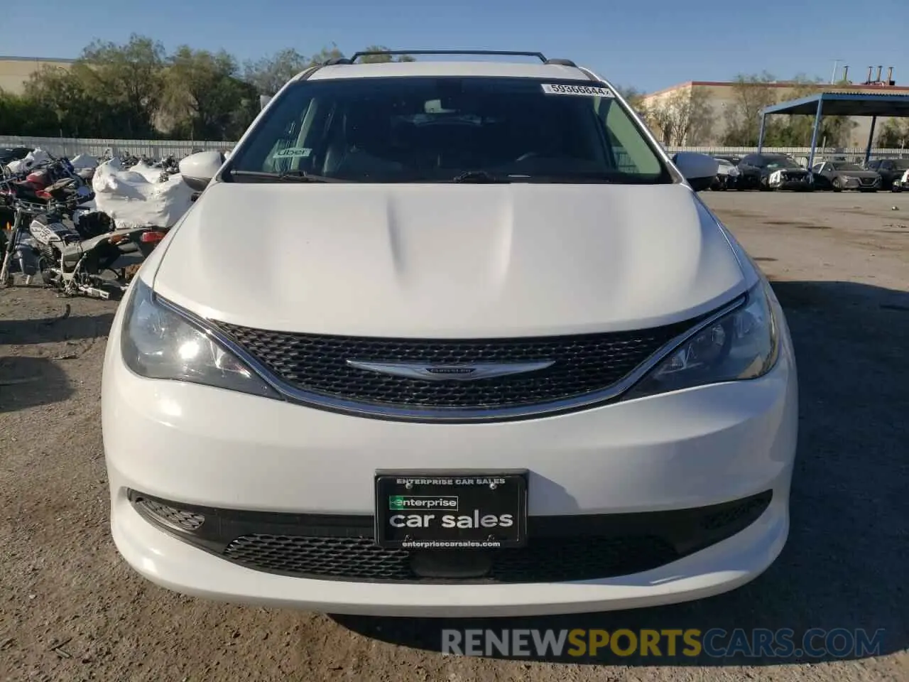 5 fotografías del automóvil dañado 2C4RC1DG2MR534205 CHRYSLER MINIVAN 2021