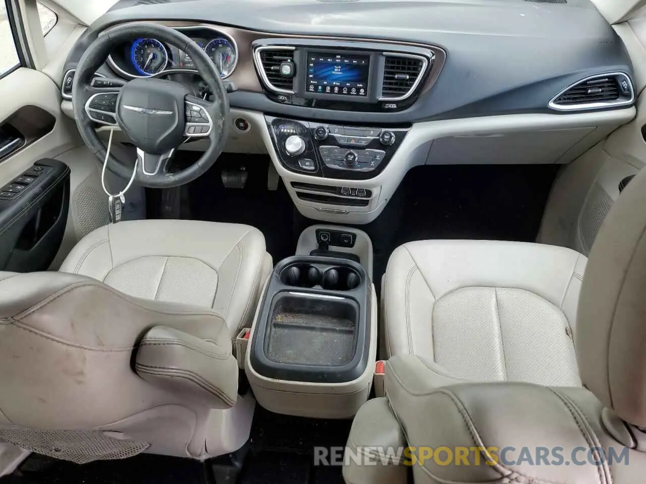 8 fotografías del automóvil dañado 2C4RC1DG4MR523433 CHRYSLER MINIVAN 2021