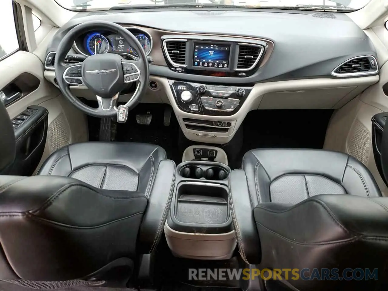 8 fotografías del automóvil dañado 2C4RC1DG4MR534321 CHRYSLER MINIVAN 2021