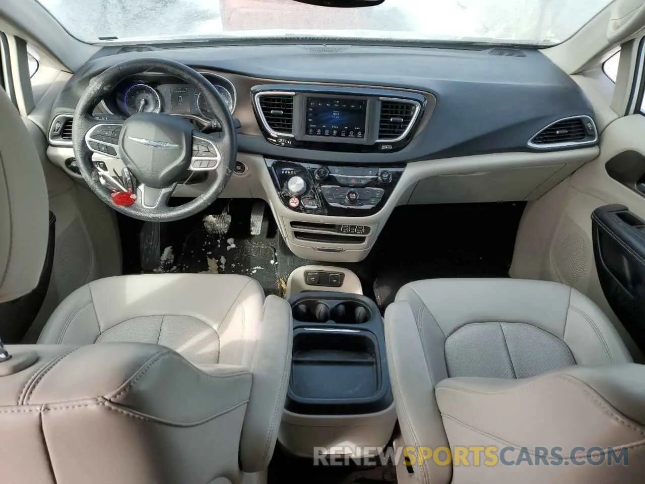 8 fotografías del automóvil dañado 2C4RC1DG4MR570770 CHRYSLER MINIVAN 2021