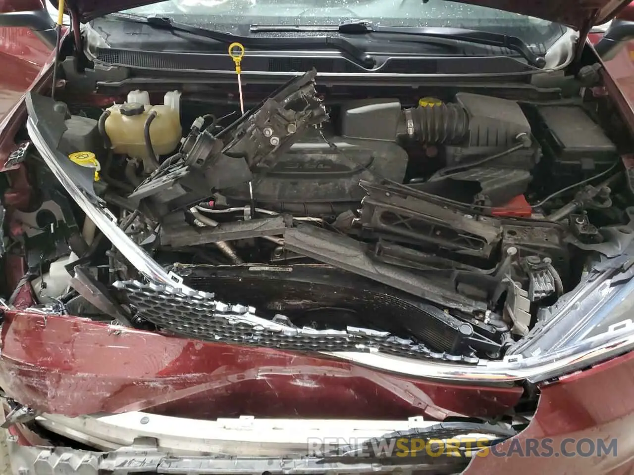 12 fotografías del automóvil dañado 2C4RC1DG5MR534568 CHRYSLER MINIVAN 2021