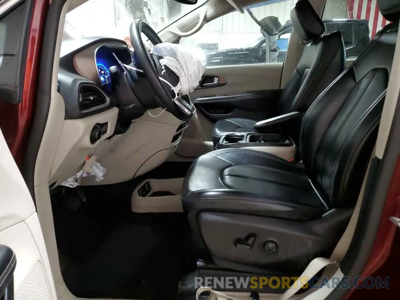 7 fotografías del automóvil dañado 2C4RC1DG5MR534568 CHRYSLER MINIVAN 2021