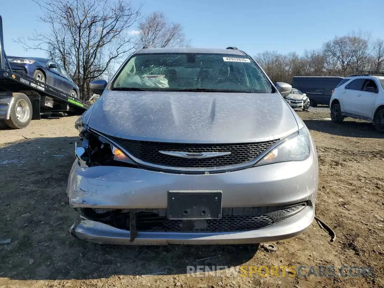 5 fotografías del automóvil dañado 2C4RC1DG6MR520503 CHRYSLER MINIVAN 2021