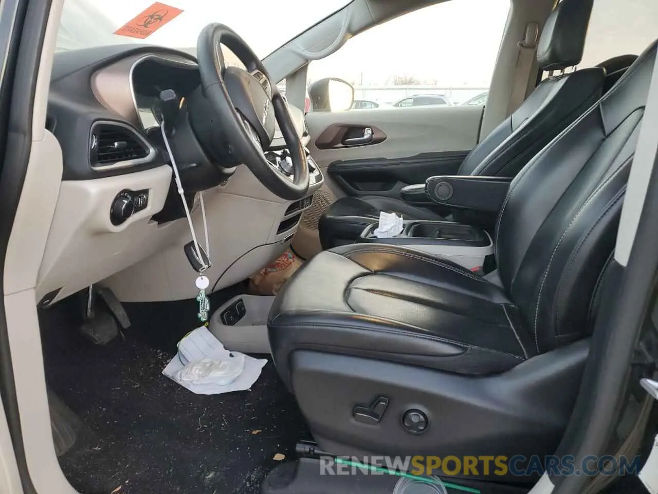 7 fotografías del automóvil dañado 2C4RC1DG7MR538864 CHRYSLER MINIVAN 2021