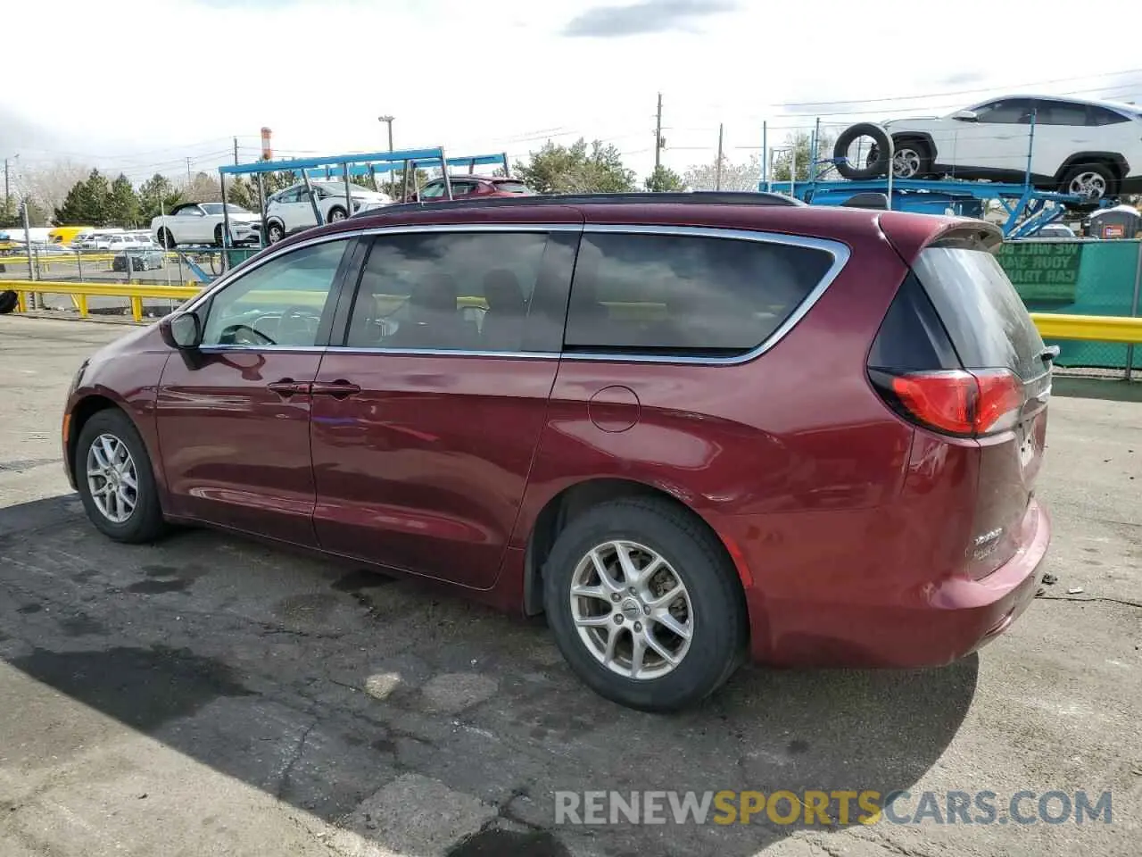 2 fotografías del automóvil dañado 2C4RC1DG8MR502827 CHRYSLER MINIVAN 2021